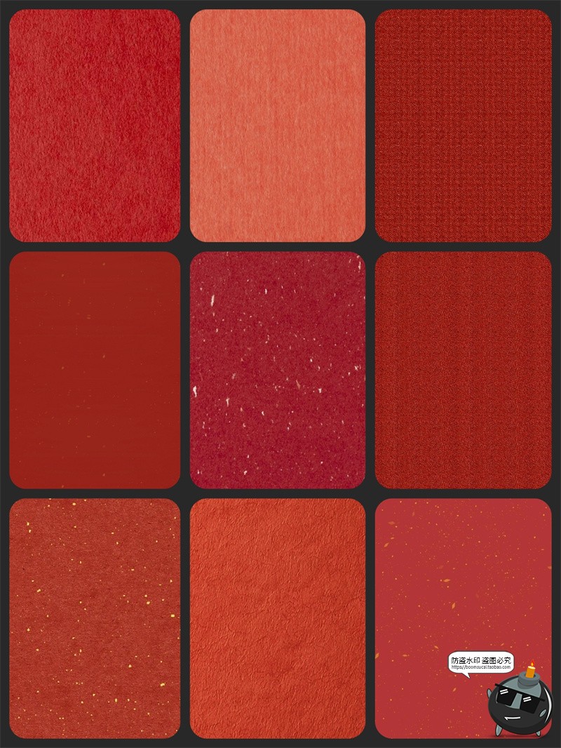 图片[2]-新年高清古风红色洒金宣纸对联纸张底纹背景纹理肌理JPG图片素材-设计猿