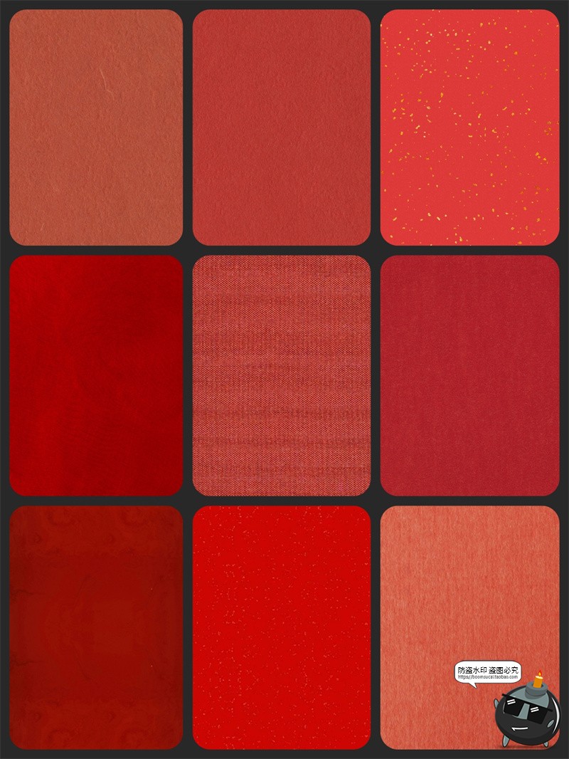 图片[3]-新年高清古风红色洒金宣纸对联纸张底纹背景纹理肌理JPG图片素材-设计猿