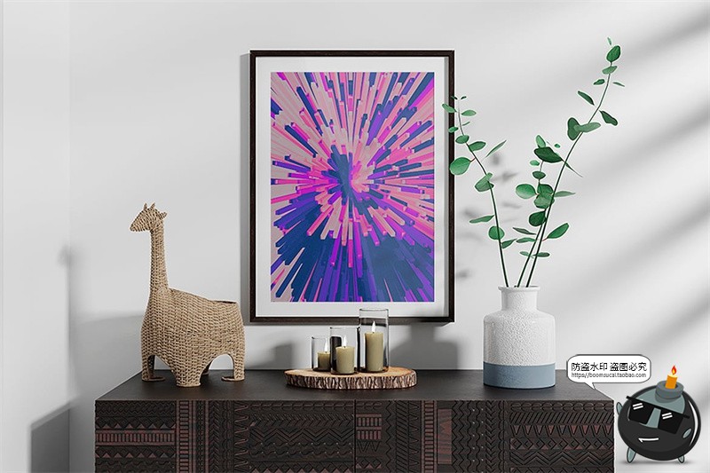 图片[10]-复古科幻3D抽象爆炸颗粒噪点几何图形装饰艺术背景JPG图片素材-设计猿