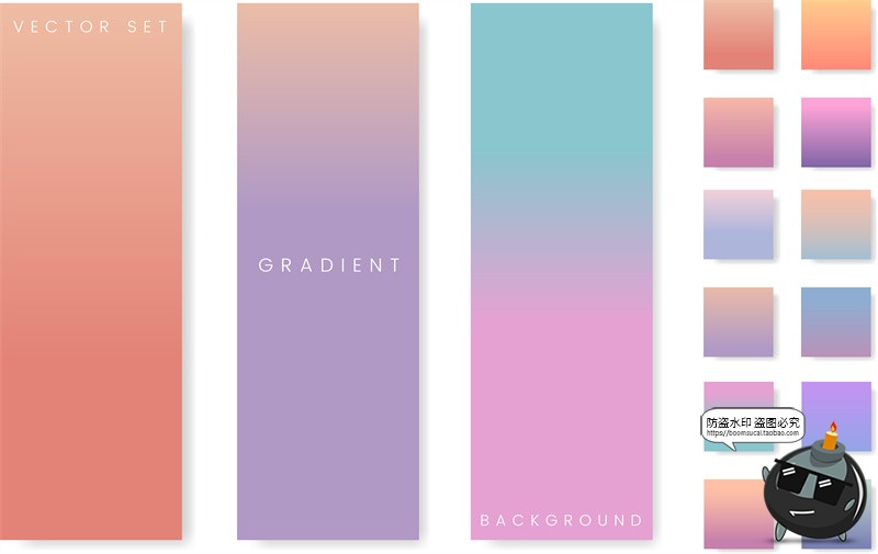 图片[15]-柔和渐变背景高级可吸色梦幻艺术高清色卡图片AI矢量JPG图片素材-设计猿