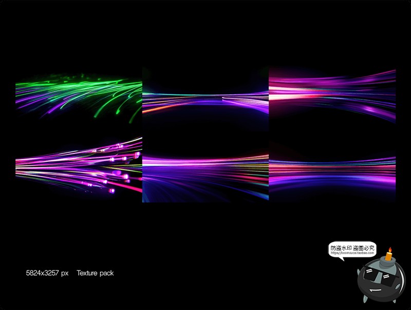 图片[2]-未来科技时尚Neon霓虹灯光轨迹动感科幻渐变背景底纹JPG图片素材-设计猿