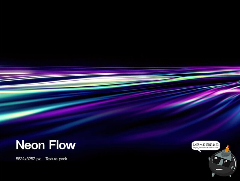 图片[4]-未来科技时尚Neon霓虹灯光轨迹动感科幻渐变背景底纹JPG图片素材-设计猿