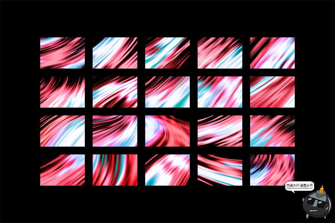 图片[2]-光轨光速流动多彩抽象时间空间条纹渐变炫彩底纹背景JPG图片素材-设计猿