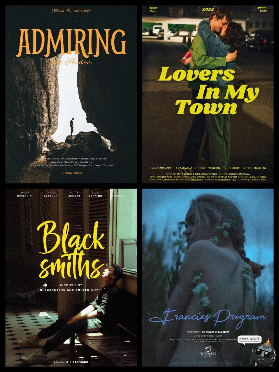 图片[8]-英文电影宣传海报广告文字标题封面文案字体排版PSD分层模板素材-设计猿