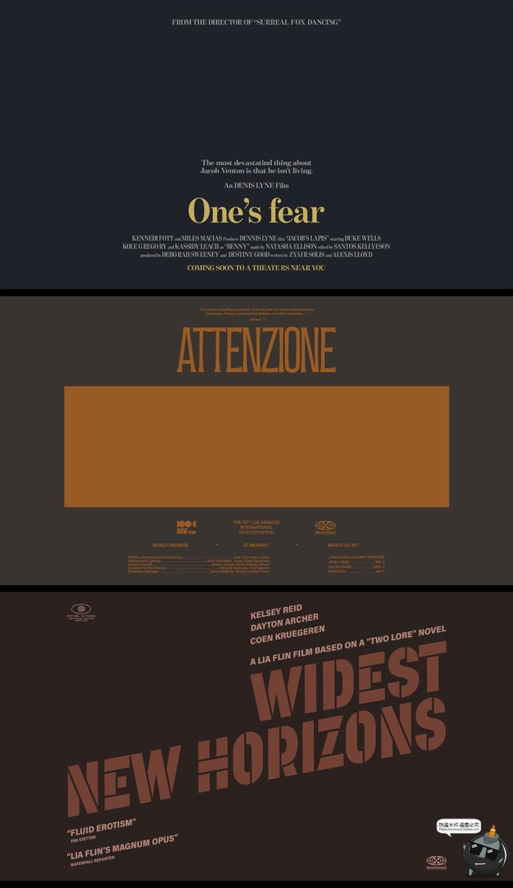 图片[2]-复古怀旧横版美式欧美老电影宣传海报封面排版版式PSD模板ps素材-设计猿