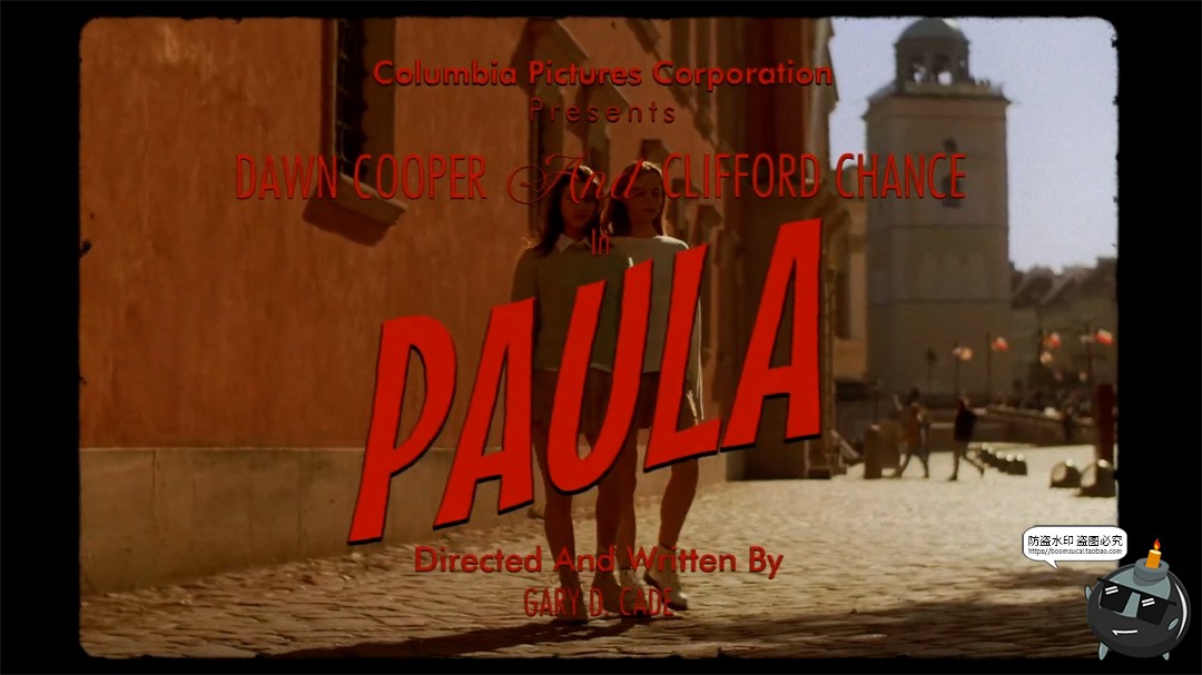 图片[2]-横版封面标题片名经典怀旧复古时尚预告片电影视频PSD模板ps素材-设计猿