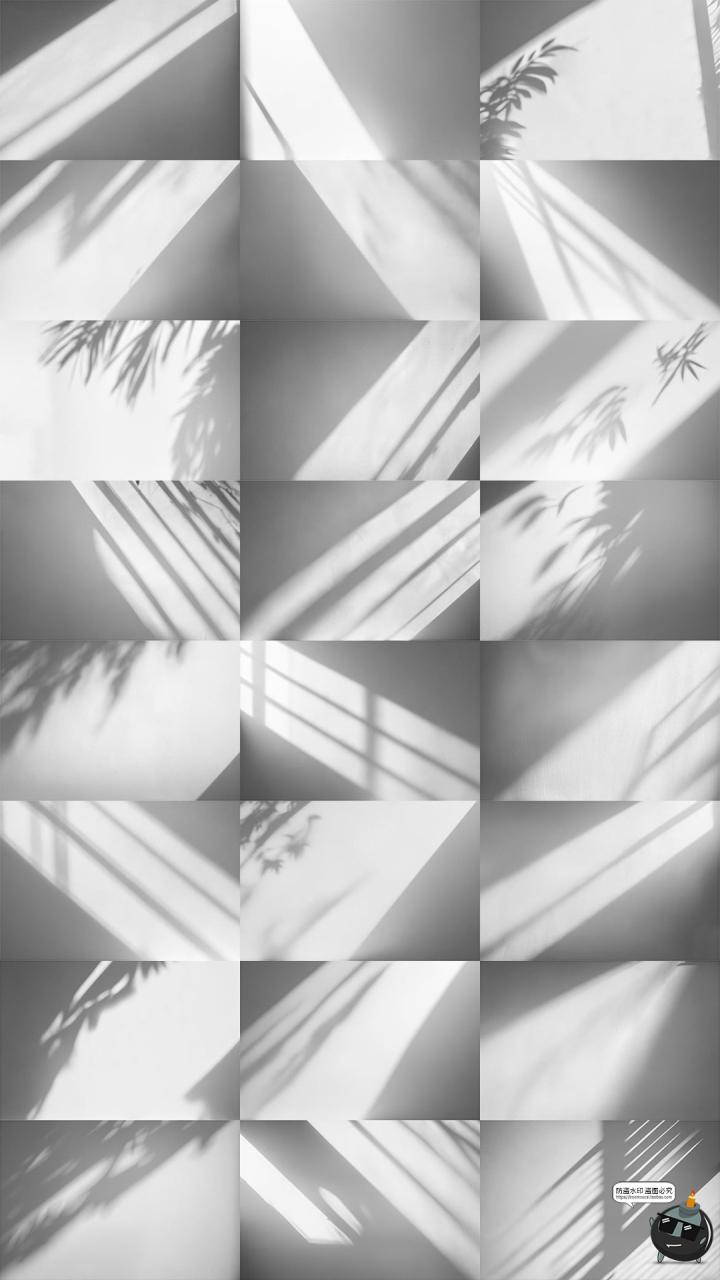 图片[2]-阳光日照艺术窗影光阴影氛围感背景覆盖叠加后期合成JPG图片素材-设计猿