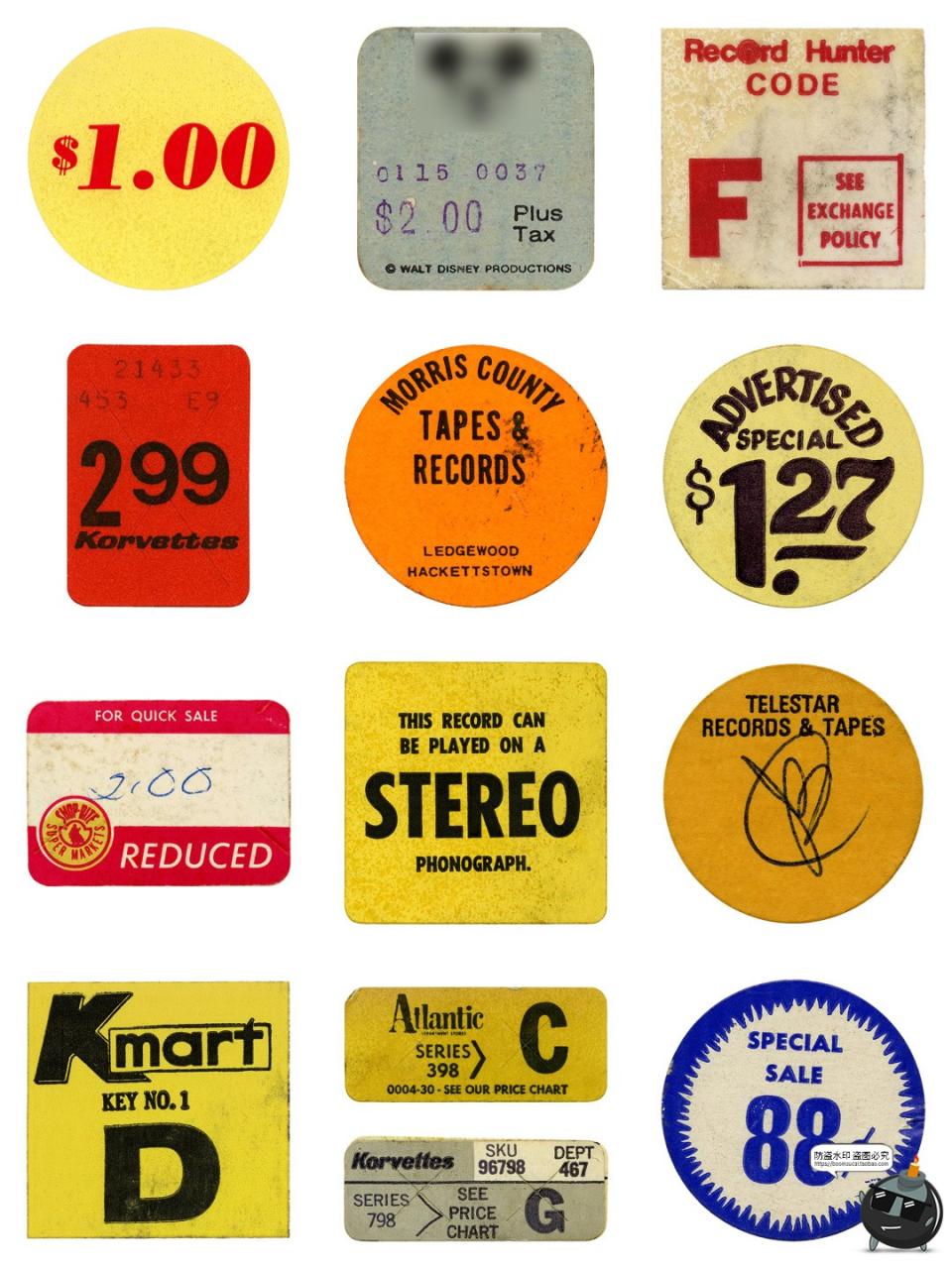 图片[2]-复古做旧磨损破旧价格标签艺术贴纸装饰元素标签价标PNG免扣素材-设计猿