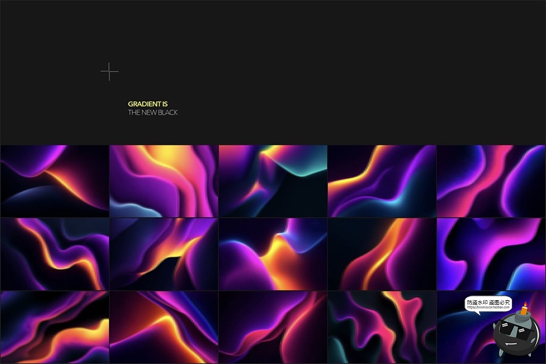 图片[5]-未来抽象艺术长虹玻璃条纹渐变音乐律动科技背景底纹JPG图片素材-设计猿