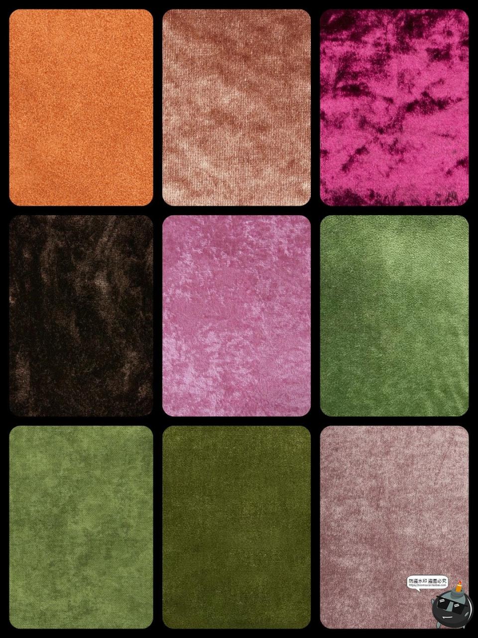 图片[1]-天鹅绒丝绒灯芯绒保暖材质真实毛绒面料布料纹理图片JPG背景素材-设计猿