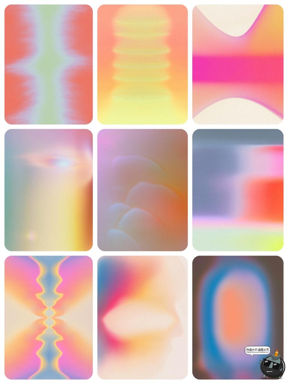 图片[7]-高清抽象艺术梦境冥想迷幻朦胧霓虹模糊奇幻渐变背景JPG图片素材-设计猿