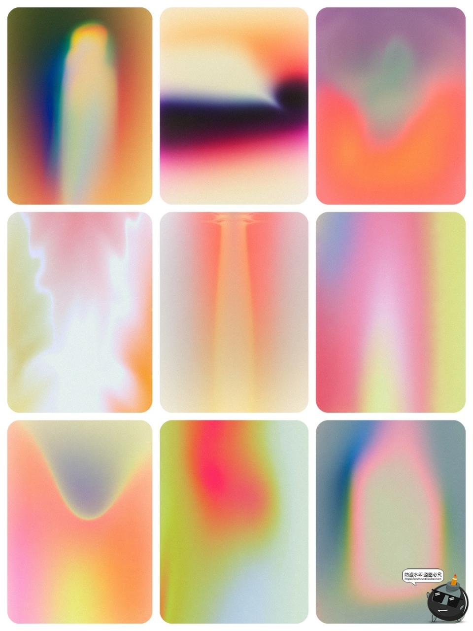 图片[9]-高清抽象艺术梦境冥想迷幻朦胧霓虹模糊奇幻渐变背景JPG图片素材-设计猿