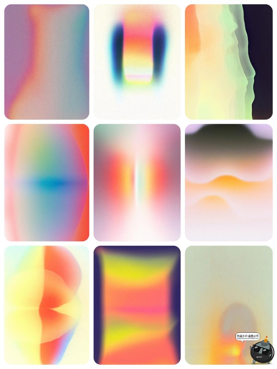 图片[10]-高清抽象艺术梦境冥想迷幻朦胧霓虹模糊奇幻渐变背景JPG图片素材-设计猿