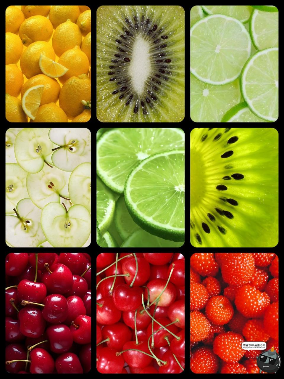 图片[2]-高清水果实拍图横切面果肉细节新鲜满版贴图底纹背景JPG图片素材-设计猿