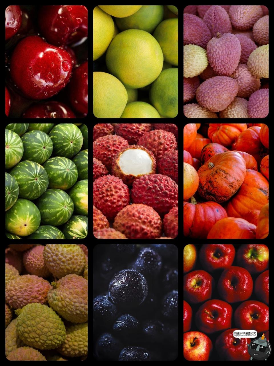 图片[8]-高清水果实拍图横切面果肉细节新鲜满版贴图底纹背景JPG图片素材-设计猿
