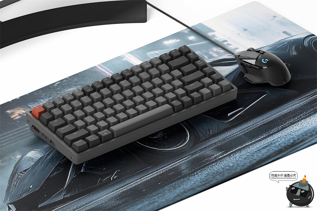 图片[3]-电竞游戏桌面鼠标垫台式桌垫印花图案展示效果图PSD模板样机素材-设计猿