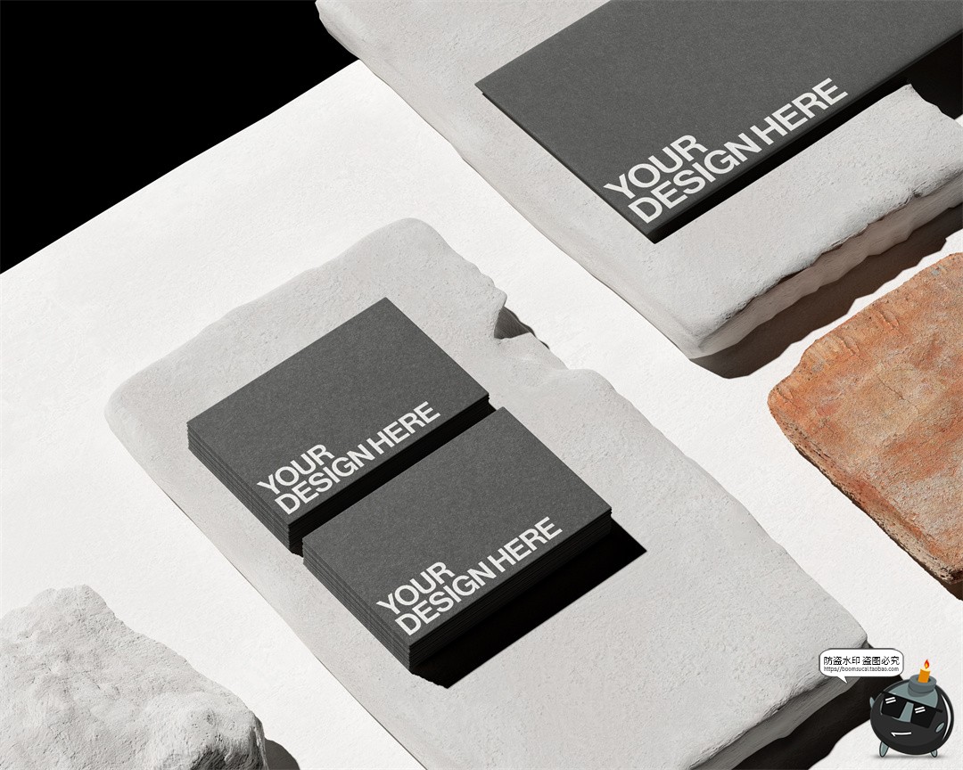 图片[4]-工业风纸盒拎袋名片信封文具品牌VI应用提案展示效果图模板PS样机-设计猿