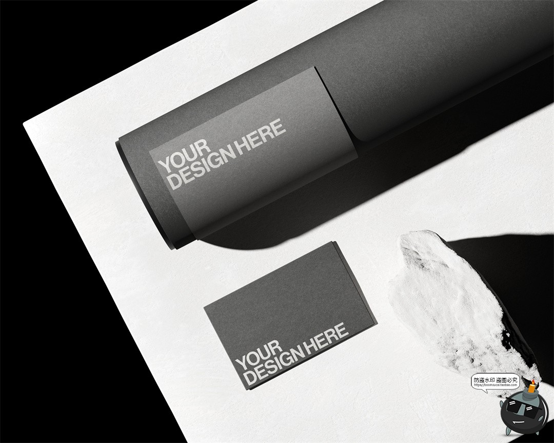 图片[8]-工业风纸盒拎袋名片信封文具品牌VI应用提案展示效果图模板PS样机-设计猿