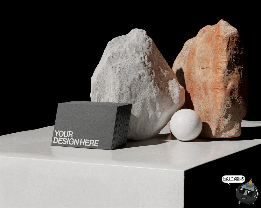 图片[11]-工业风纸盒拎袋名片信封文具品牌VI应用提案展示效果图模板PS样机-设计猿