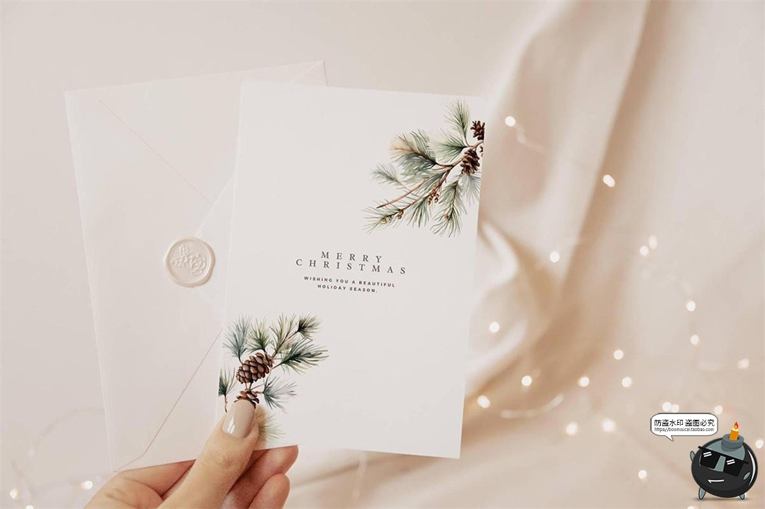 图片[11]-复古时尚圣诞节新年卡通水彩手绘装饰插图插画png免抠图片素材-设计猿