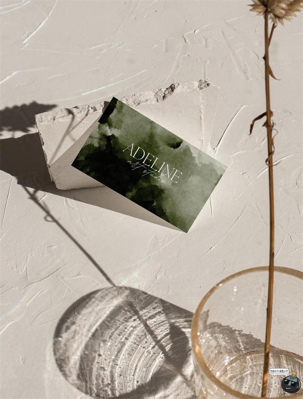 图片[7]-复古印染水墨绿色自然抽象艺术水彩渗色晕染背景底纹JPG图片素材-设计猿