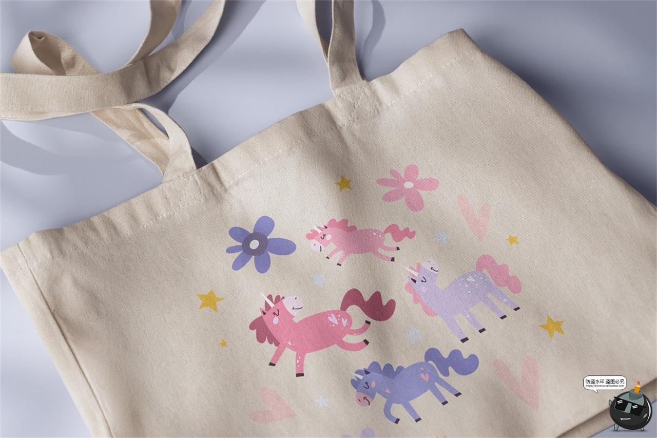 图片[12]-趣味卡通儿童童话魔法世界扁平化插图插画图案AI矢量PNG手账素材-设计猿