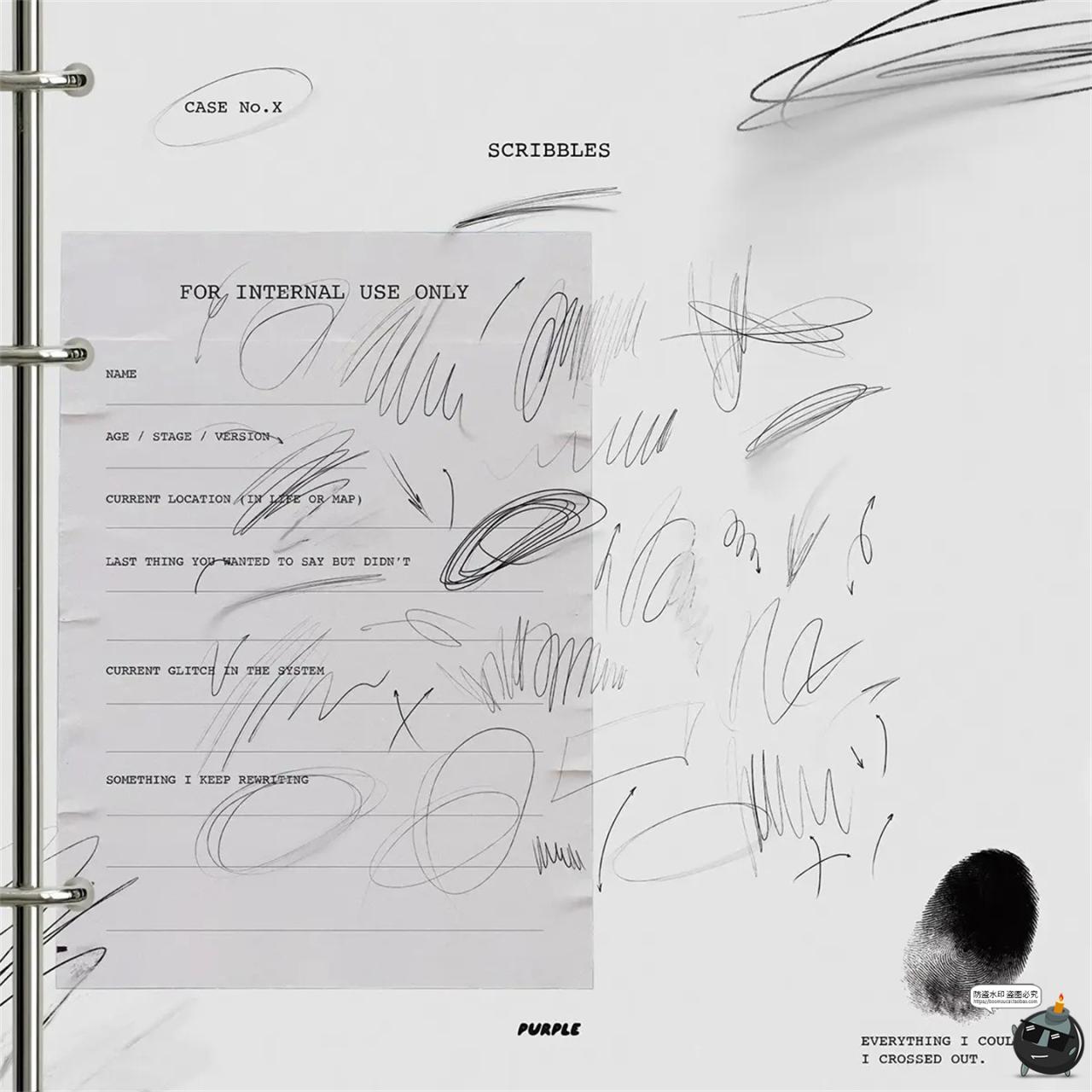 图片[7]-复古档案证件相片资料胶带宝丽来边框英文拼贴艺术PNG免抠图素材-设计猿