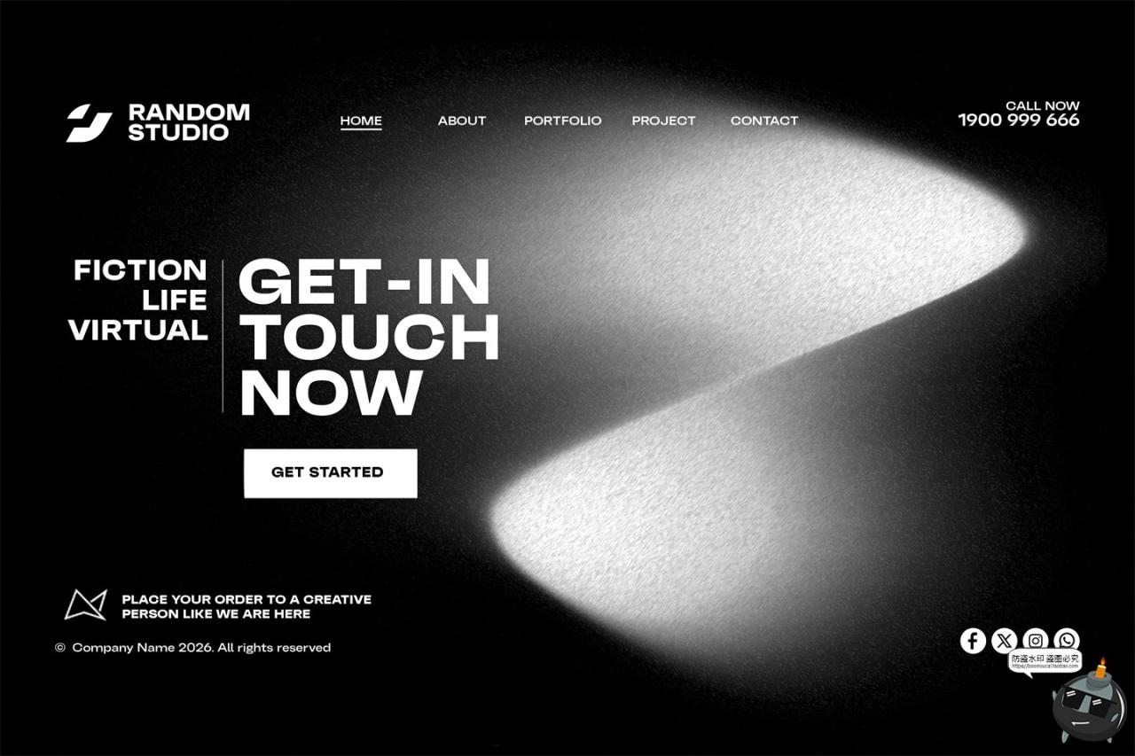 图片[2]-单色抽象扭曲模糊渐变艺术颗粒噪点AI页面纹理背景图片PSD素材-设计猿