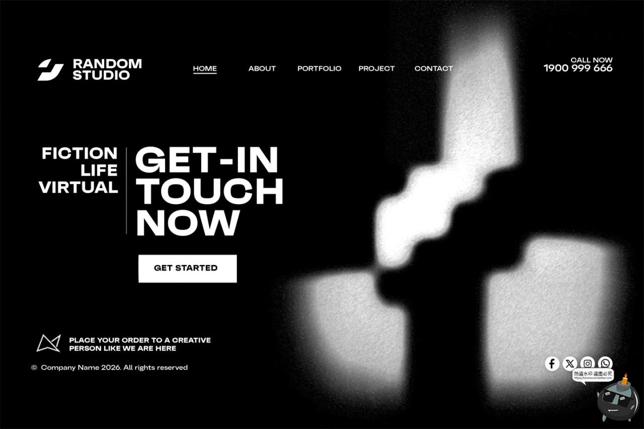 图片[5]-单色抽象扭曲模糊渐变艺术颗粒噪点AI页面纹理背景图片PSD素材-设计猿