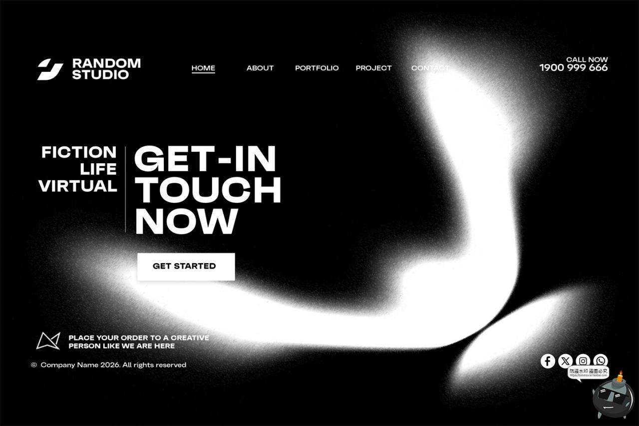 图片[10]-单色抽象扭曲模糊渐变艺术颗粒噪点AI页面纹理背景图片PSD素材-设计猿