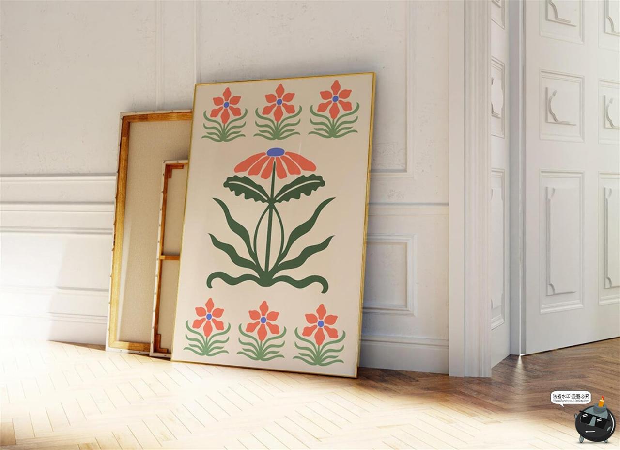 图片[12]-复古手绘自然草本植物花卉树叶新艺术装饰插图插画AI矢量JPG素材-设计猿