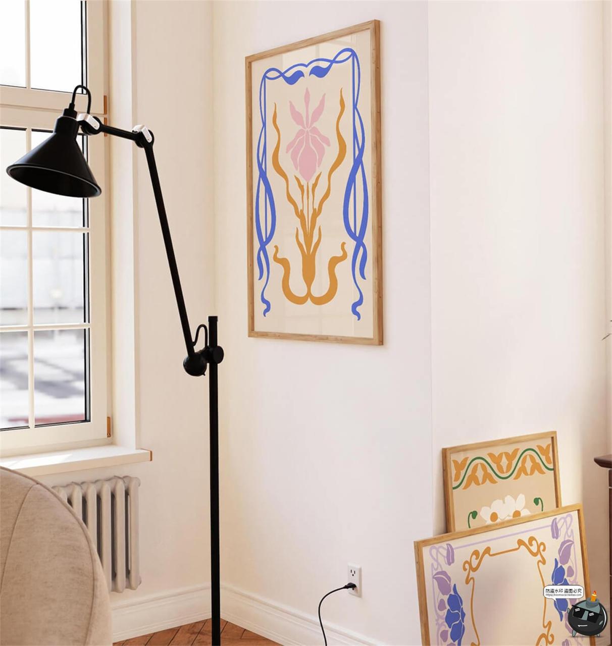 图片[13]-复古手绘自然草本植物花卉树叶新艺术装饰插图插画AI矢量JPG素材-设计猿