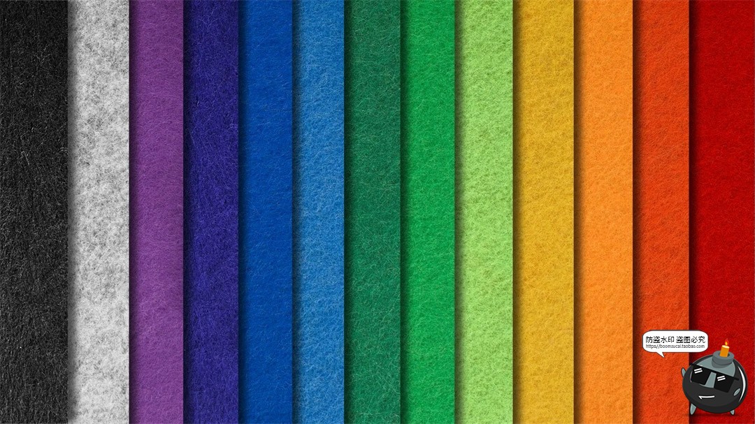 图片[2]-羊毛毡毛毯纤维织物纹理底纹背景彩色后期合成叠加JPG图片素材-设计猿