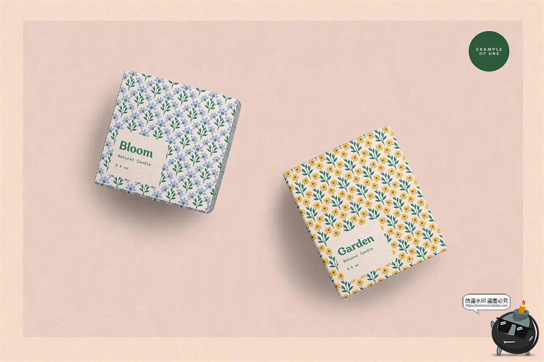 图片[6]-复古优雅时尚野花雏菊郁金香无缝拼接花卉JPG图案AI矢量PNG素材-设计猿