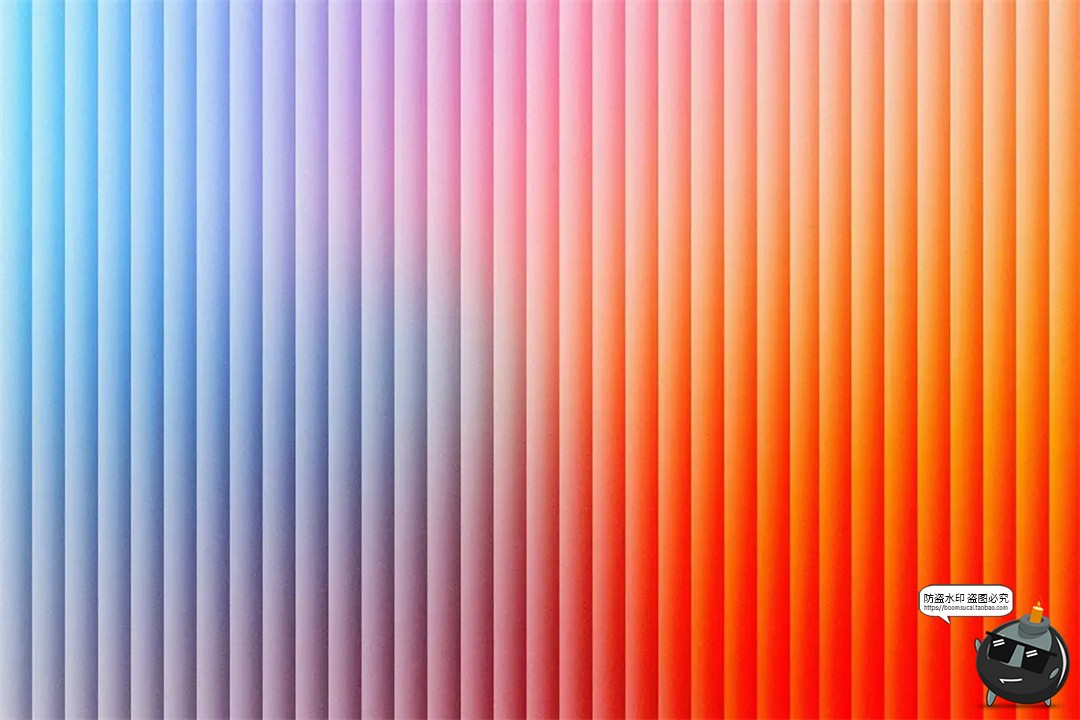 图片[5]-复古科幻时尚长虹玻璃条纹彩虹渐变颗粒噪点背景底纹JPG图片素材-设计猿