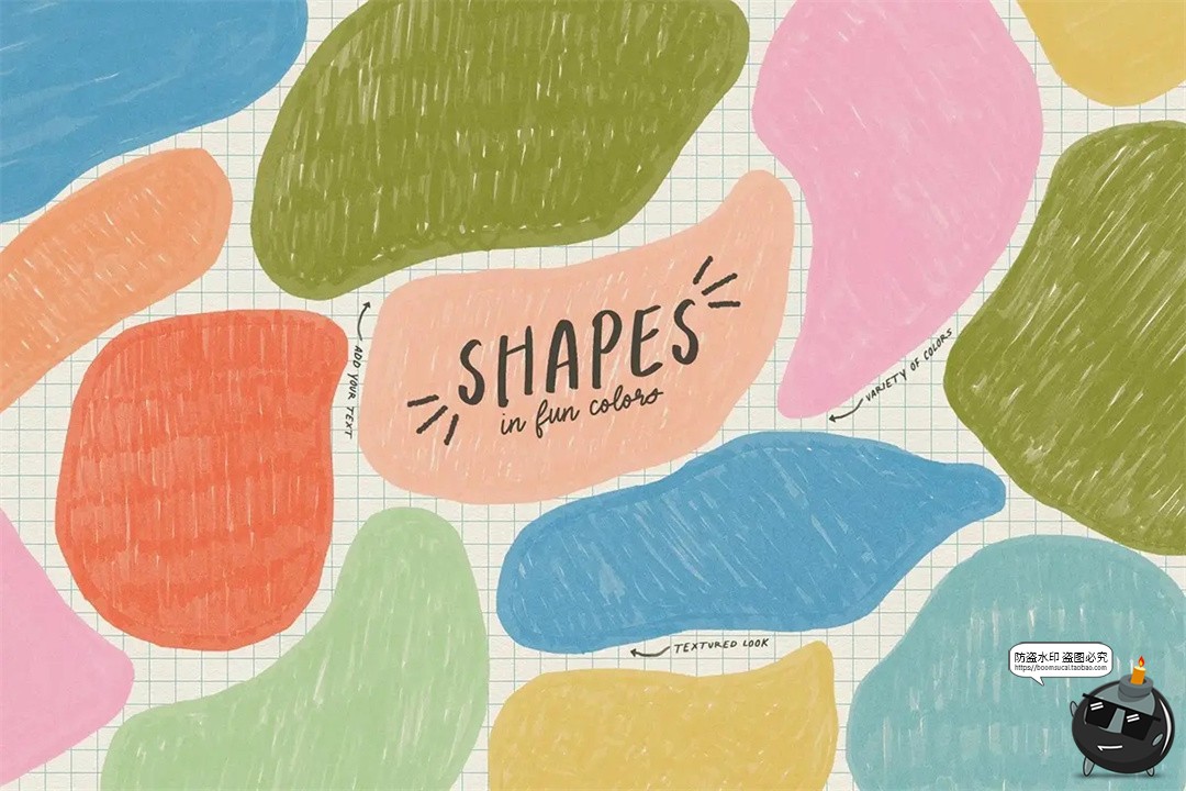 图片[12]-趣味潮流可爱手绘标记符号手帐日记手稿涂鸦拼贴PNG免抠图片素材-设计猿