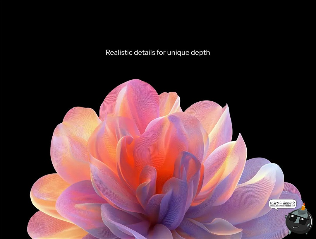 图片[6]-高清神圣花朵仙境梦幻唯美光芒鲜花花卉创意设计PNG免扣素材图片-设计猿