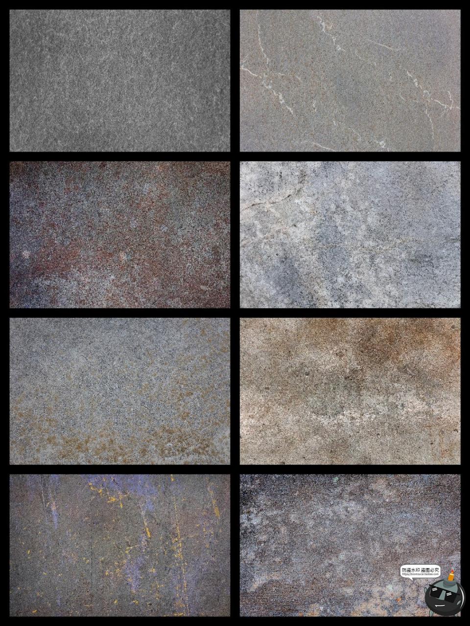 高清古风复古痕迹肌理纹理彩色牛皮纸背景贴图JPG图片PS设计素材-设计猿