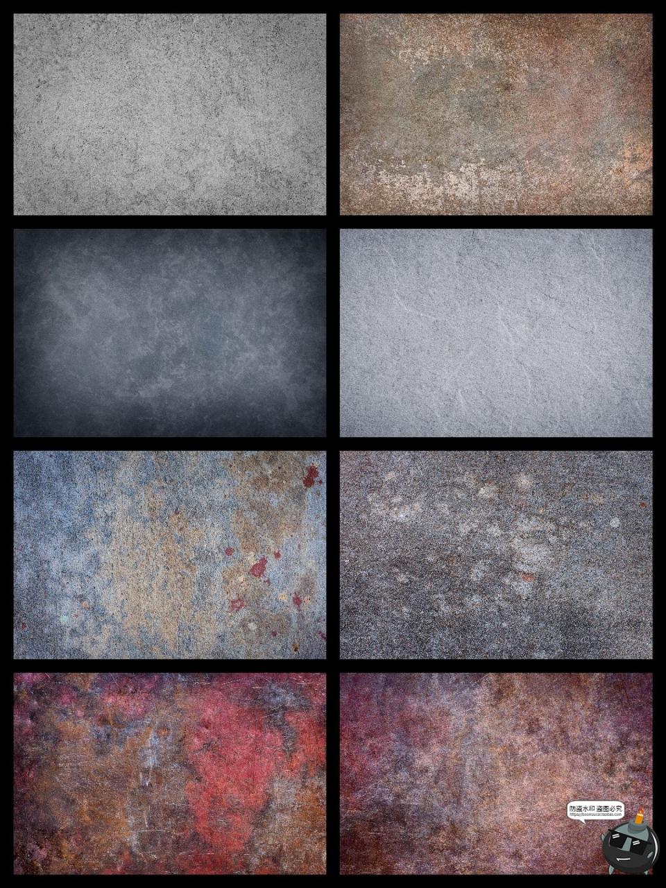 图片[4]-高清粗糙颗粒质感斑驳艺术杂质照片后期叠加纹理背景JPG图片素材-设计猿