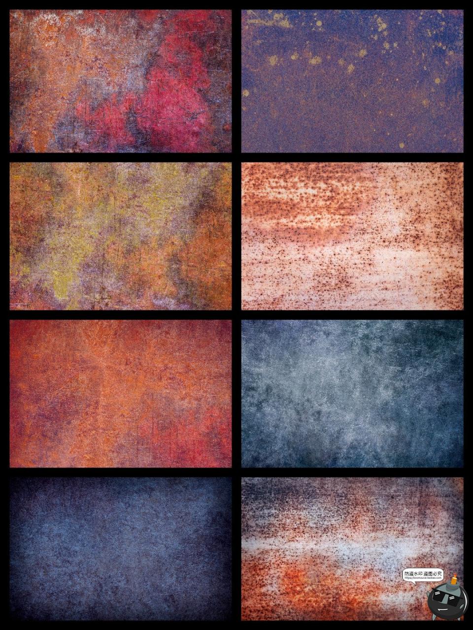 图片[5]-高清粗糙颗粒质感斑驳艺术杂质照片后期叠加纹理背景JPG图片素材-设计猿