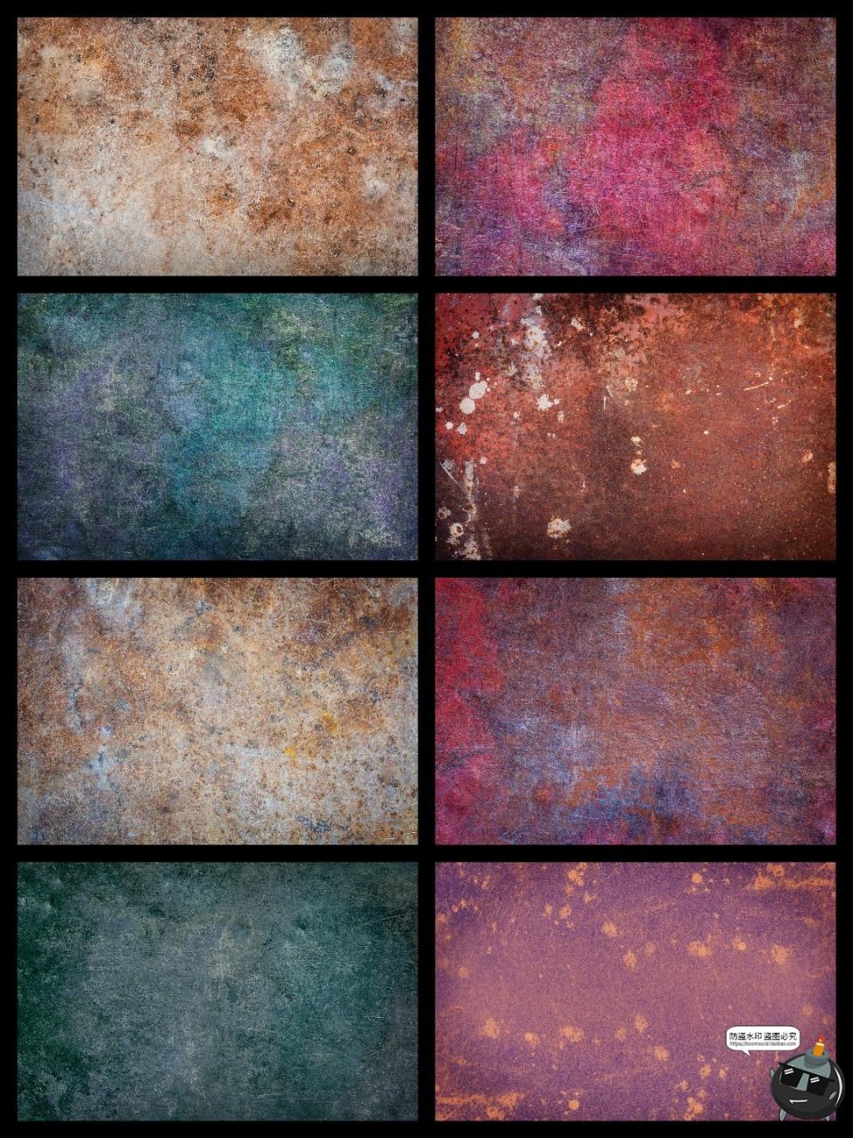 图片[7]-高清粗糙颗粒质感斑驳艺术杂质照片后期叠加纹理背景JPG图片素材-设计猿
