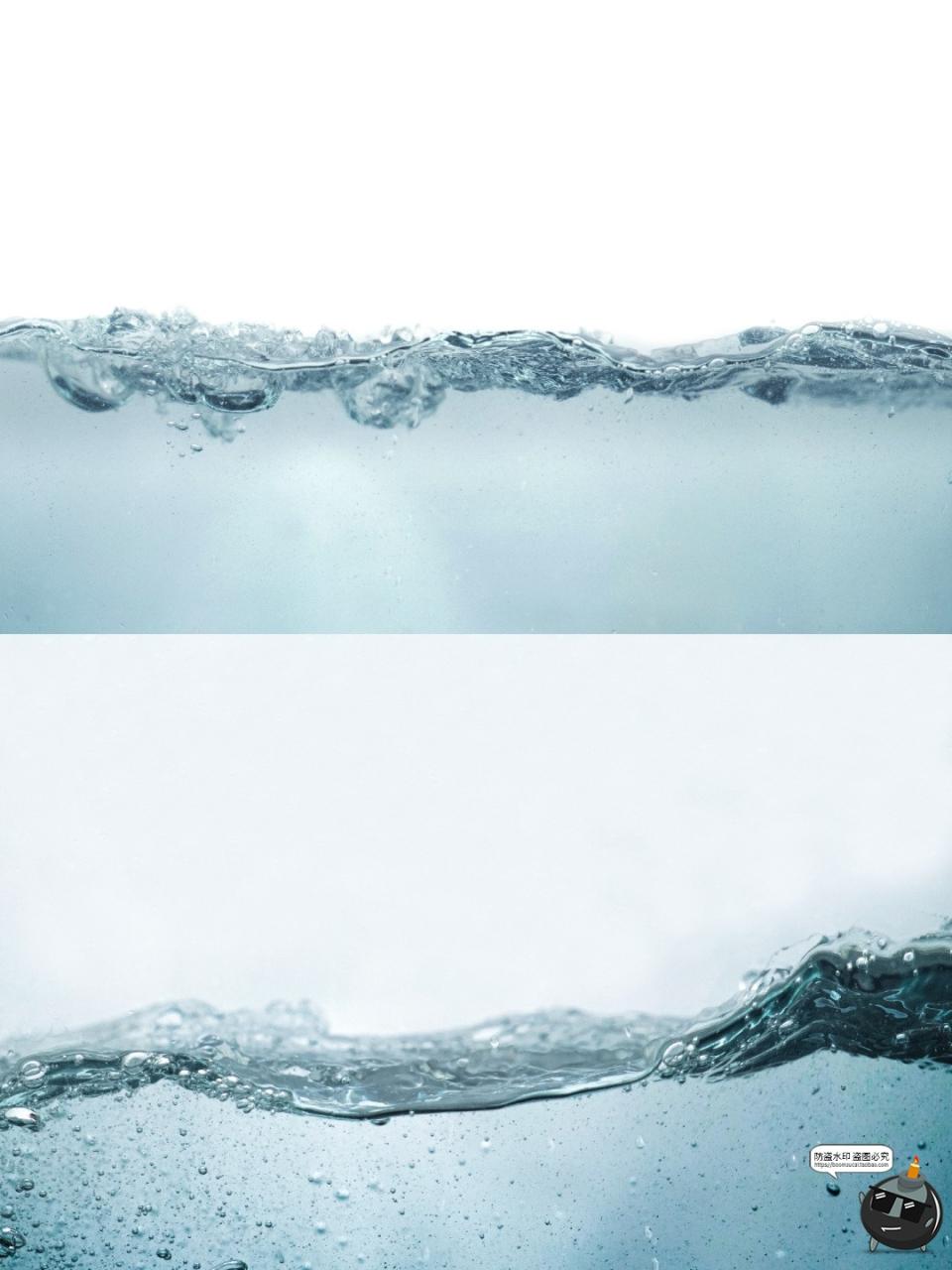 图片[3]-纯净水纹水底气泡上升涌动波浪水面背景平面海报底纹JPG图片素材-设计猿