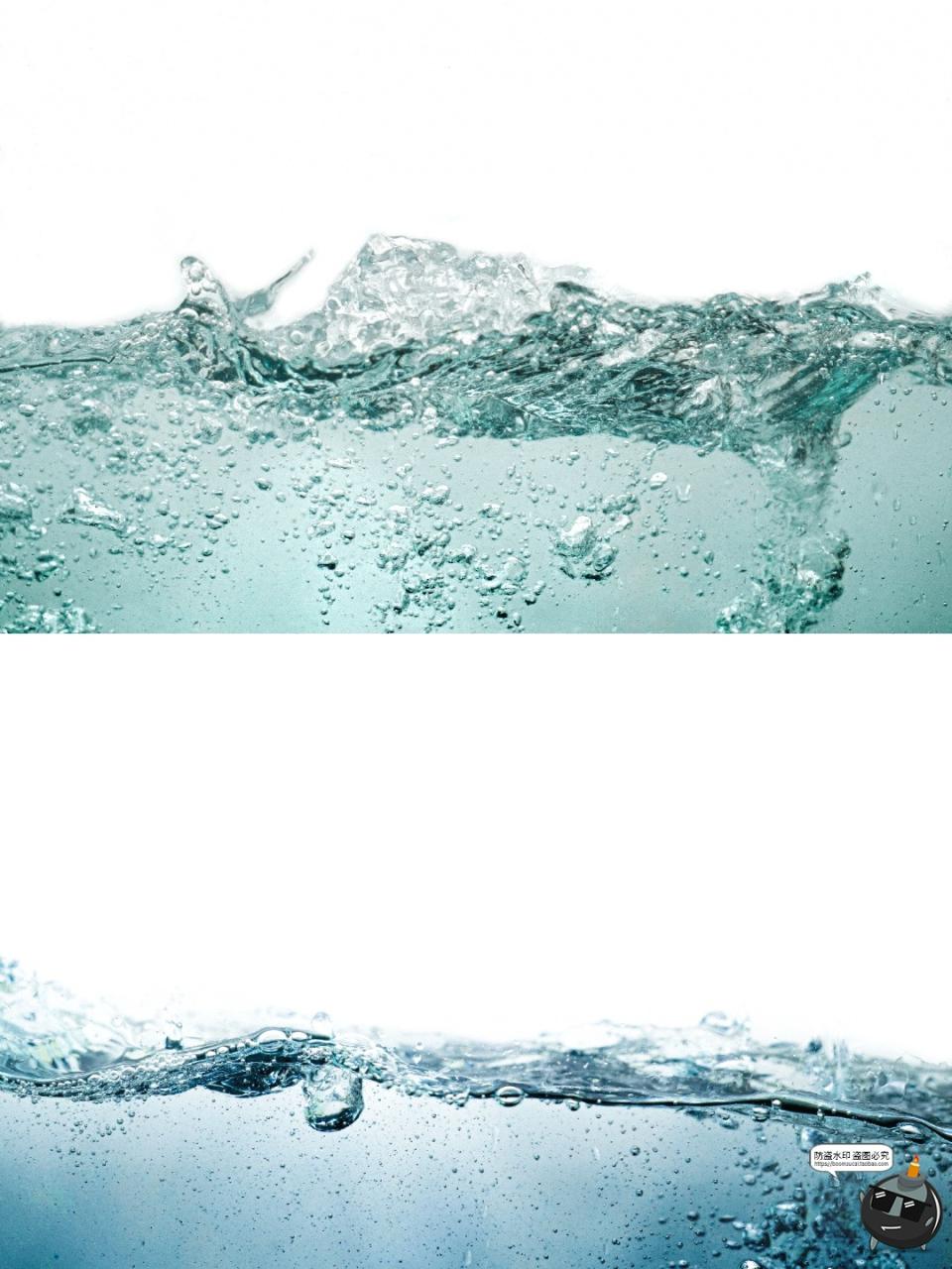 图片[5]-纯净水纹水底气泡上升涌动波浪水面背景平面海报底纹JPG图片素材-设计猿