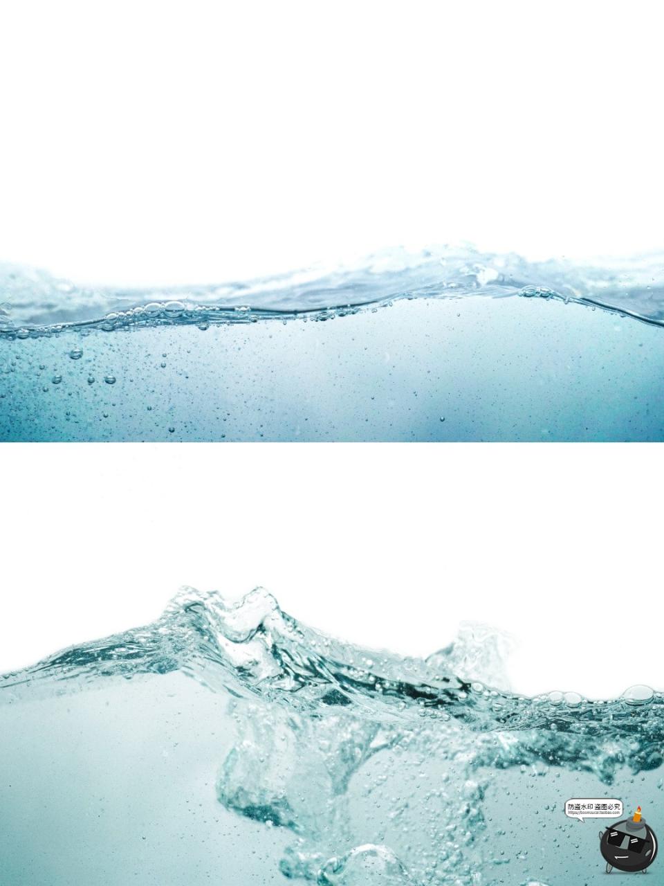 图片[6]-纯净水纹水底气泡上升涌动波浪水面背景平面海报底纹JPG图片素材-设计猿