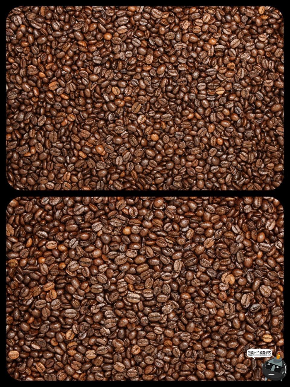 高清咖啡豆熟豆照片颗粒原料特写海报背景底图JPG图片平面素材图-设计猿