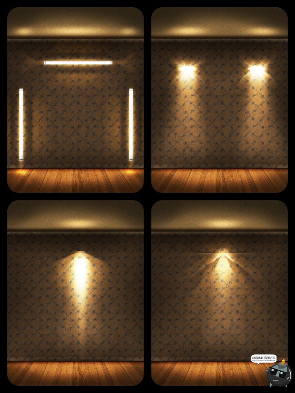 图片[6]-神秘射灯光效光束光线复古古老密室风格PSD模板分层源文件PS素材-设计猿