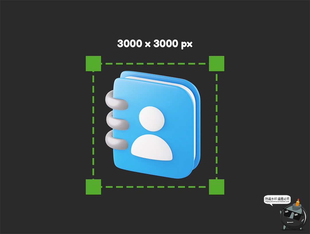 图片[3]-卡通风格网站APP UI系统界面音量设置信息3D立体图标PNG免抠素材-设计猿