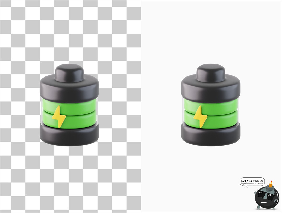 图片[4]-卡通风格网站APP UI系统界面音量设置信息3D立体图标PNG免抠素材-设计猿