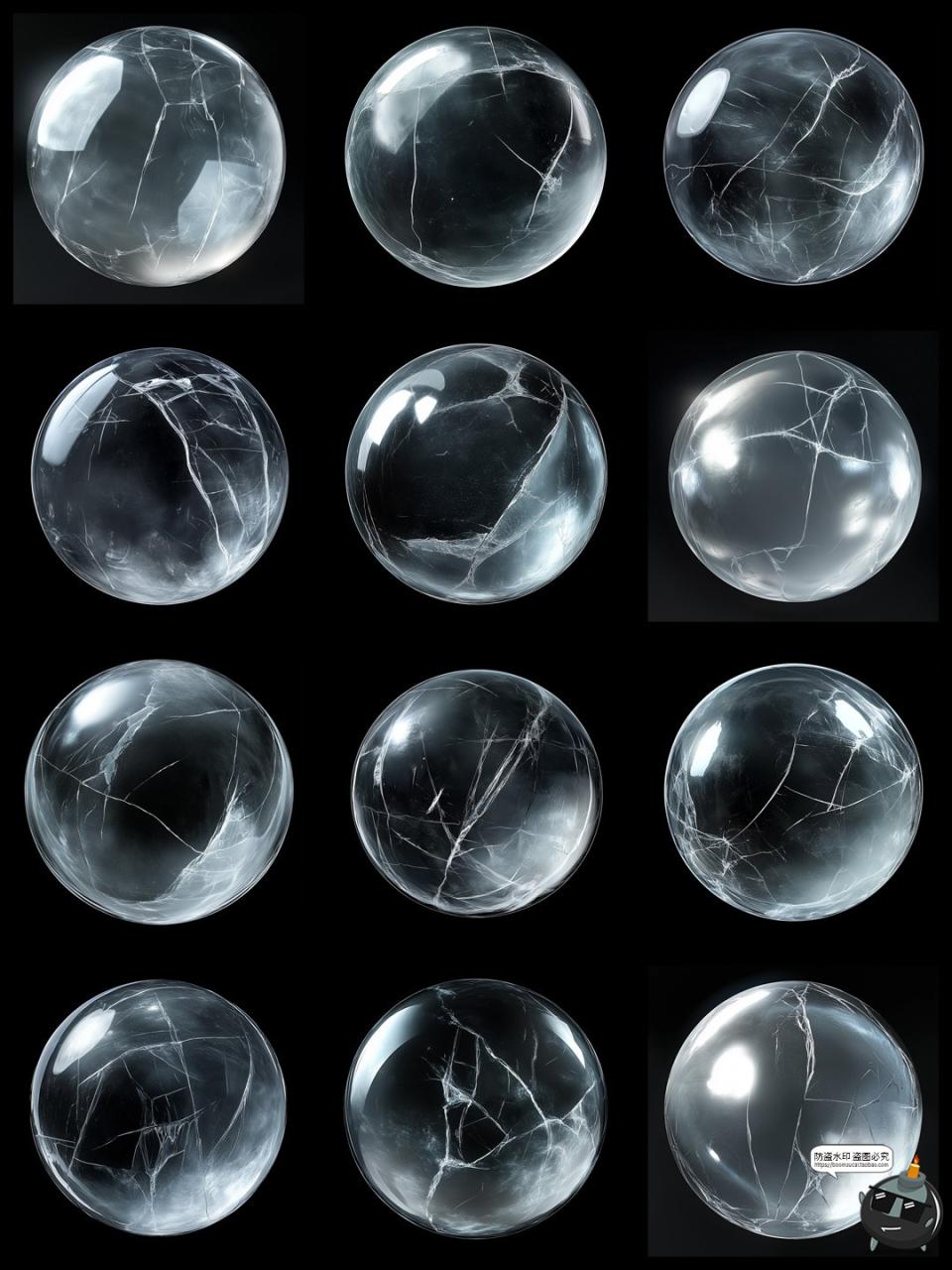 图片[3]-鱼眼镜头球形球体畸变拉伸扭曲晶体效果后期合成叠加JPG图片素材-设计猿