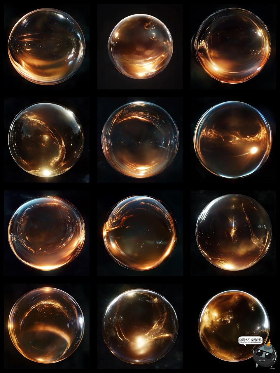 图片[5]-鱼眼镜头球形球体畸变拉伸扭曲晶体效果后期合成叠加JPG图片素材-设计猿